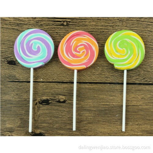 Lollipop Shaped Rubber Eraser